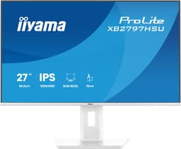 iiyama ProLite XB2797HSU-W1 - 27 inch - Full HD - IPS - USB-Hub (4x) - verstelbaar - Wit — thumbnail 5