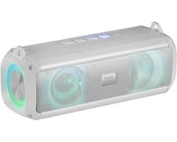 Draagbare Bluetooth Luidspreker + Soundbar 2in1 met RGB Verlichting en 4 Drivers