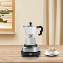 Elektrisch Espressomachine 500W voor Thuis en Kantoor - Rvs — thumbnail 4