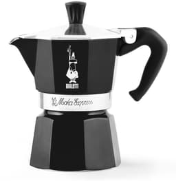 Bialetti Moka Express - Percolator - 6 kops - Aluminium - Zwart — thumbnail 5