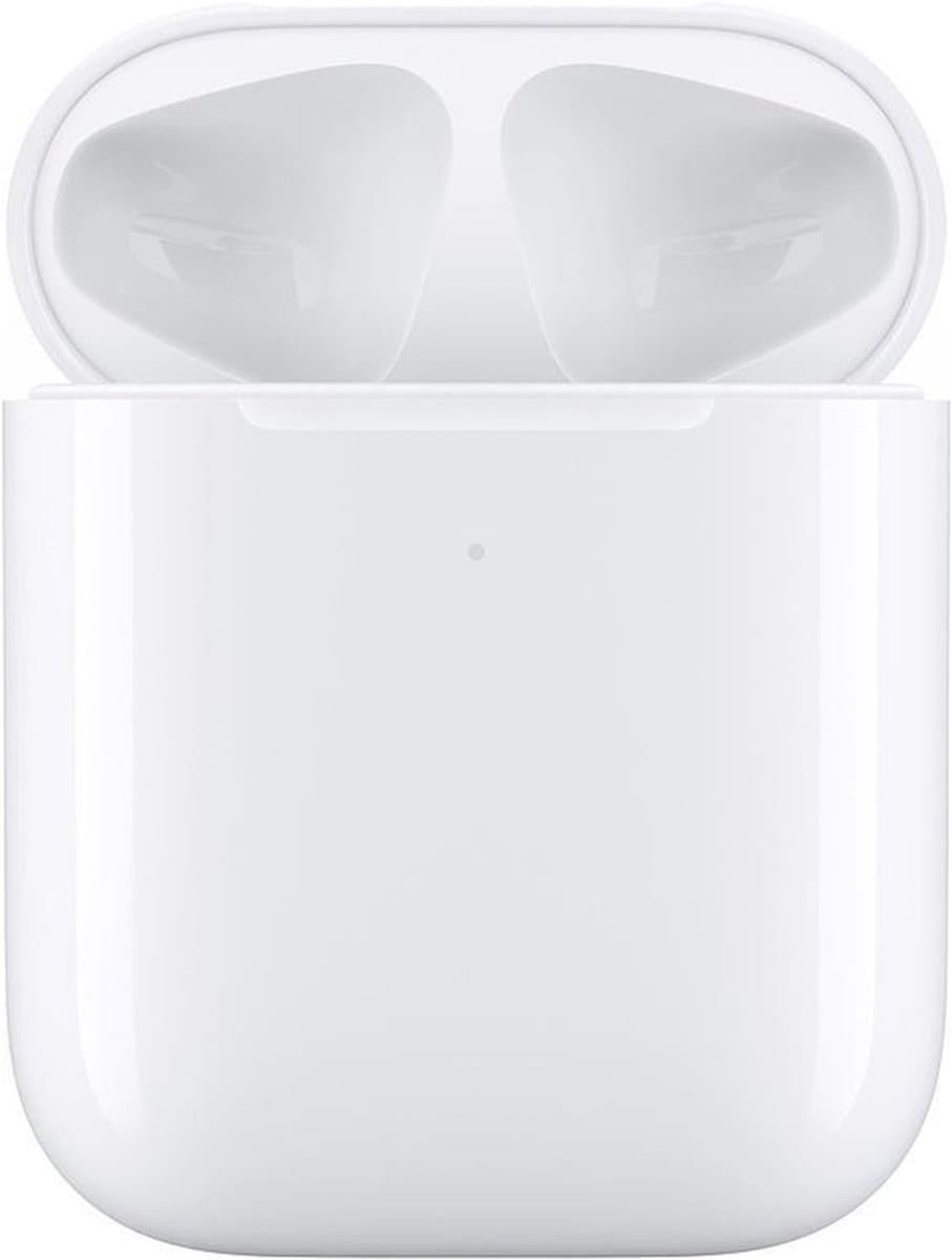 Apple oplaadcase - Draadloze Oplaadcase voor Airpods - Wit — afbeelding 1