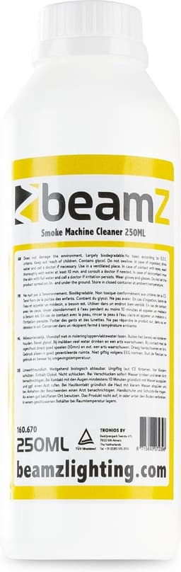 Rookmachine reinigingsvloeistof - BeamZ reinigingsvloeistof voor rookmachines - 250ml — thumbnail 3