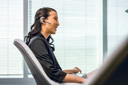 Hoofdtelefoon met microfoon Poly Voyager 5200 UC Zwart — thumbnail 5