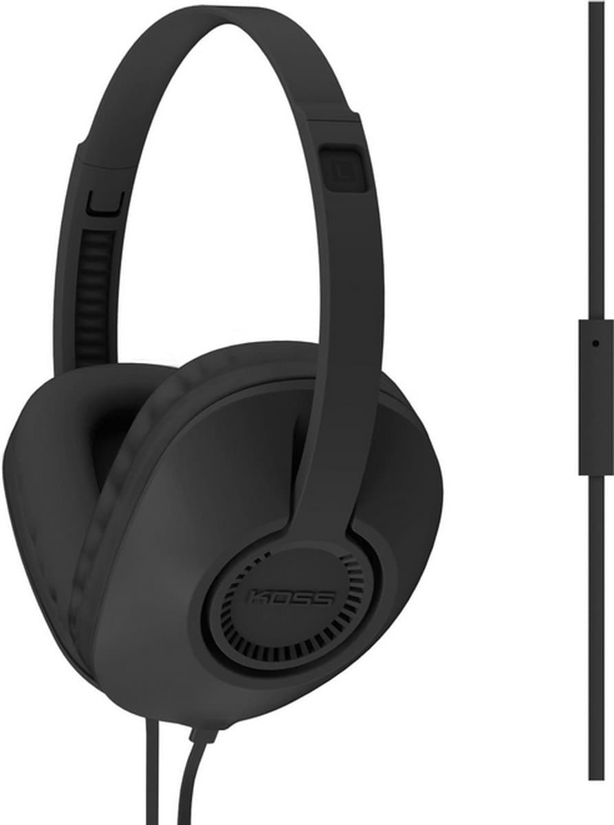 Koss Corp. Europe Hoofdband Stereofonisch Bedraad Zwart mobiele hoofdtelefoon — afbeelding 1