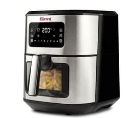 Girmi FG8800 friteuse Enkel 6,5 l Vrijstaand 1700 W Heteluchtfriteuse Zwart, Roestvrijstaal — thumbnail 2