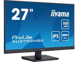 iiyama ProLite XU2792HSU-B6 - 27 inch - Full HD - IPS - USB-Hub (4x)