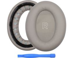 MMOBIEL Vervangende Oorkussens Geschikt voor Bose QuietComfort Ultra Wireless Noise Cancelling Hoofdtelefoons – Memory Foam en Protein PU Koptelefoon Oorkussens - Noise Isolation Earpads – Zandsteen