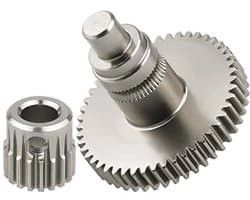 Precisie Snellastende Geslepen Stalen Extruder Gear Set voor Mini 3D Printers