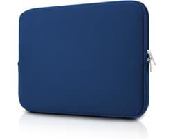 13-inch laptophoes geschikt voor 13-inch MacBook Air Pro M3 M2 M1 13,3-inch Chromebook-laptop, gevoerde laptophoes voor unisex - blauw