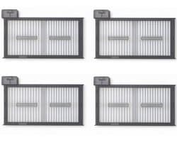 4x Geschikt voor Eufy X8 Pro / X8 Pro SES HEPA Filters - Vervangingsonderdelen voor Robotstofzuiger