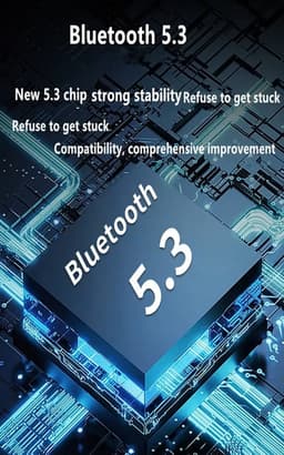 GD28 Bone Conduction TWS-hoofdtelefoon – Bluetooth 5.3 | Lichtgewicht Oorclip Headset voor Sport, Games & Werk - Zwart — thumbnail 4