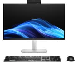 "HP EliteStudio 8 G1i 23.8 AI Intel Core Ultra 5 235 60,5 cm (23.8"") 1920 x 1080 Pixels Alles-in-��n-pc 16 GB DDR5-SDRAM 512 GB SSD Windows 11 Pro Wi-Fi 7 (802.11be) AI PC Zilver"