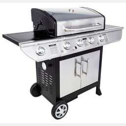 Gasbarbecue BRISBANE - 4 branders 14kW + kookplaat — thumbnail 1