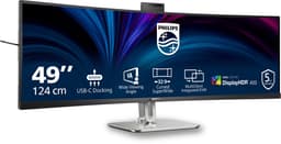 Philips 49B2U5900CH - Ultrawide QHD Curved Monitor - USB-C 100w - RJ45 - KVM switch - HDR400 - Webcam - 5jr Garantie - 49 inch — thumbnail 14
