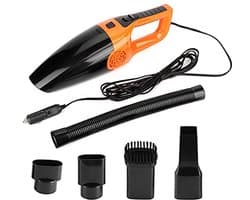 Draagbare 12V Auto Stofzuiger met 3600pa Zuigkracht – Handheld Nat/Droog – Ideaal voor Huis en Auto Schoonmaken