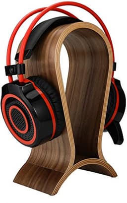 Hoofdtelefoonhouder van Hout - Elegant en Stabiel voor Alle Hoofdtelefoons — thumbnail 3