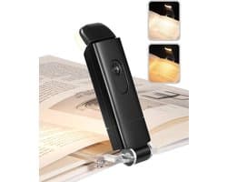 Oplaadbare leeslamp met 4 helderheidsinstellingen en oogbescherming