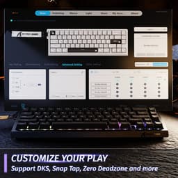 Attack Shark X68 HE – Rapid Trigger Magnetic Gaming Keyboard (0,01mm • 8000Hz • RGB • 66 toetsen) — thumbnail 8
