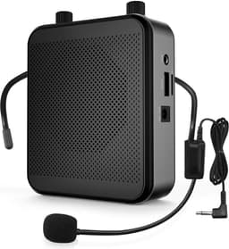 Draagbare spraakversterker met Bluetooth en headset — thumbnail 1