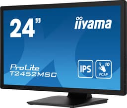 Iiyama Prolite T2452MSC-B1 - LED-monitor, IPS Full HD Monitor - 23.8 Inch - Luidsprekers - Touchscreen - Zwart — thumbnail 2