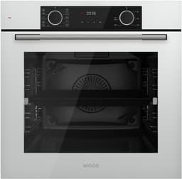 Wiggo WO-BFA610(W) - Inbouw heteluchtoven - 73L - Airfryer functie - Hetelucht - Soft Close deur - Telescooprails - Energieklasse A - Wit - 5 jaar garantie — thumbnail 1