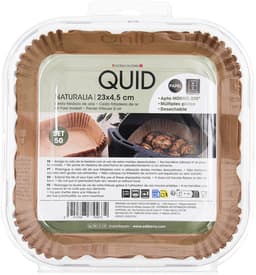 Airfryer Mand Quid Naturalia Papier 23 x 4,5 cm 50 Stuks — thumbnail 4