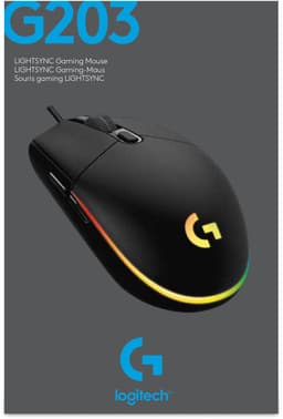 Logitech G203 LIGHTSYNC - Bedrade Gaming Muis - RGB verlichting - Zwart — thumbnail 9