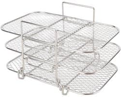 Allecto Premium - Dubbele Airfryer Rack voor Airfryer Stand - Multifunctionele Dehydrator Racks met Meerdere Lagen. Voeg extra laag toe!