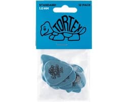Dunlop Tortex Standard 1.00 Plectrum 12-Pack blauw - Plectra