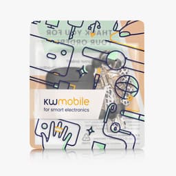 kwmobile Hoesje voor Sony WF-1000XM5 Case met Polsbandje – Siliconen Beschermhoes met Sleutelhanger – Hoofdtelefoonhoesje in zwart — thumbnail 9