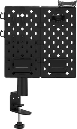 Huzaro Sync 3.0 Hoofdtelefoon & Controller Houder – Bureau Organizer – Metaal – 180° Draaibaar – Klembevestiging — thumbnail 1