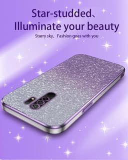 Allecto Plus - Beschermhoes voor Xiaomi Redmi 9 - Slank Ontwerp - Siliconen - TPU - Schokbestendig - Anti-kras - Stijlvolle Sticker - Zwart — thumbnail 3