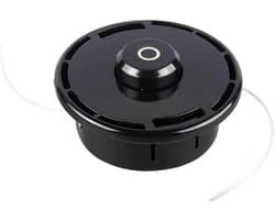 Allecto Plus - Versterkte knop draadkop M10 x 125 links grasmaaier reserveonderdeel - Universele nylon kop - Dubbele kop - Bosmaaier accessoire.