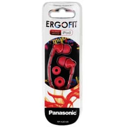 Panasonic RP-HJE125E-R hoofdtelefoon/headset Hoofdtelefoons In-ear Rood — thumbnail 2
