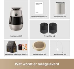 Dreame Luchtreiniger AP10 voor Huisdieren - 360° Haarverwijdering - HEPA Filter - Kattenzitje - Tegen Allergie — thumbnail 6