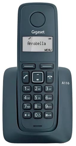Gigaset A116 - DECT telefoon - 1 Handset - Zwart — thumbnail 7