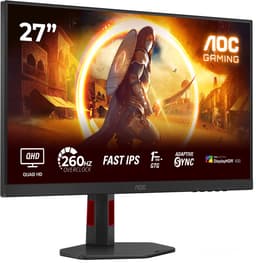 AOC G4 Q27G4ZR - QHD Gaming Monitor - 27 inch - 240Hz - 260hz OC - 27 inch — thumbnail 6