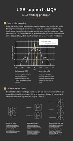 Hi-Res Audio Decoder met DSD512 en 768kHz - 32Bit DAC — thumbnail 4