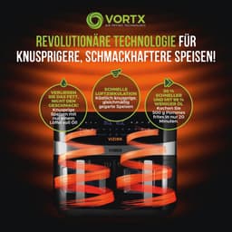 Luchtfriteuse met dubbele mand 9L en digitaal bedieningspaneel - 10 voorinstellingen — thumbnail 4