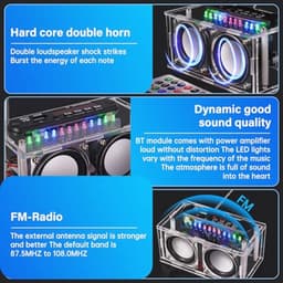 Mini Versterker Bouwpakket - DIY Radio met Bluetooth en LCD scherm — thumbnail 3