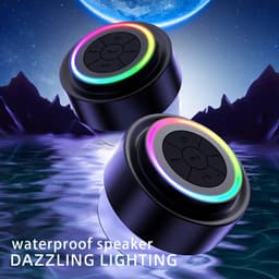 Waterdichte Bluetooth-luidspreker, draagbare mini-badkamerluidspreker, draadloze radio, multifunctionele Bluetooth-luidspreker, IP67 waterdichtheidsclassificatie — thumbnail 2