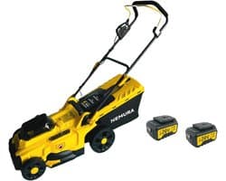 Draadloze Elektrische Grasmaaier 40V met Accu en Snellader - 37 cm Maaibreedte, 40L Opvangfunctie