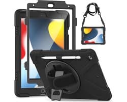 Robuuste Schokbestendige Hoes voor iPad 10.2" met Schermbeschermer en 360° Standaard