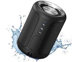 Draagbare Bluetooth-luidspreker - Waterdicht met 8 uur speeltijd en Aux-ondersteuning