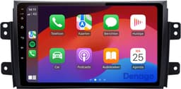 CarPlay autoradio geschikt voor Suzuki SX4 | 2006 t/m 2011 | Android 13 | Draadloos Apple CarPlay & Android Auto | 2GB + 32GB | QuadCore processor | Denago DNG-A315 | 2025 model | 2006 2007 2008 2009 2010 2011 | Bluetooth & Wifi — thumbnail 3