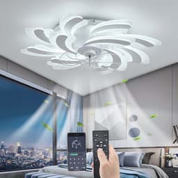 Moderne Dimbare Plafondventilator met Verlichting en 6 Snelheden — thumbnail 5
