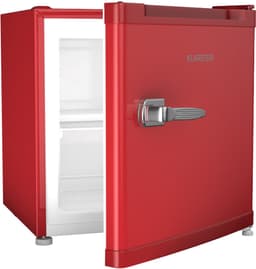 Klarstein Irene retro Mini Vriezer, 31 liter, Flexibel temperatuurbereik -24°C tot 10°C, Energie-efficiëntieklasse C, Stil 38 dB, Compact ontwerp, Mini koel-/vriescombinatie, Rood - Vrieskast Diepvrieskast - 4-Sterren - Freezer — thumbnail 1