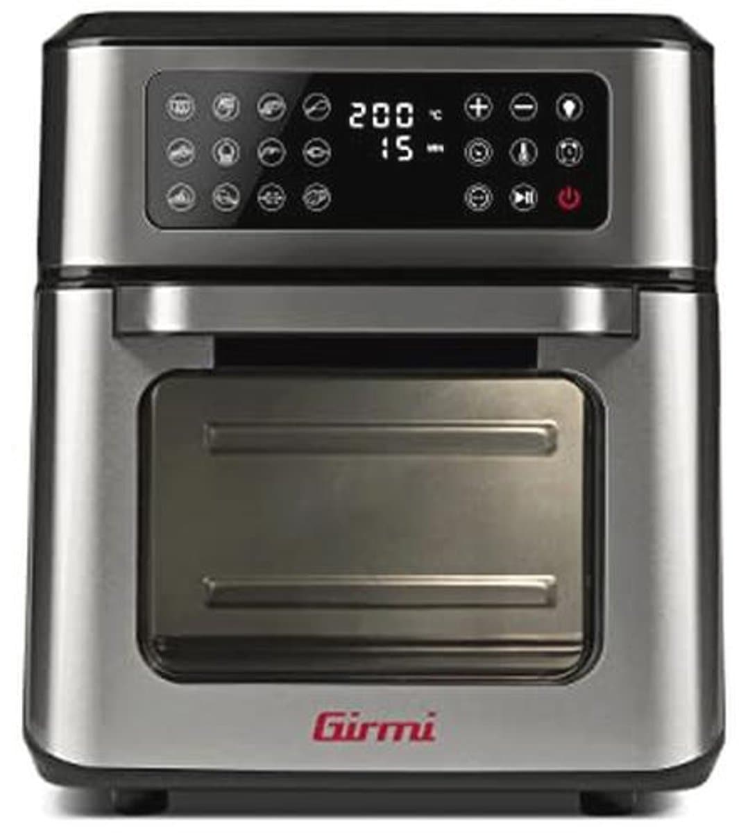 Airfryer 12 Liter en Elektrische Oven met Digitale Display - Multifunctioneel Koken en Energiezuinig — afbeelding 1