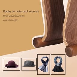 Hoofdtelefoon Standaard Hout - Desk Mount voor Gaming Headsets en Koptelefoons — thumbnail 3