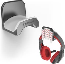Gaming Headset Hanger met Verwijderbare Plakstrips - Eenvoudig en Beschadigingsvrij Monteren — thumbnail 1